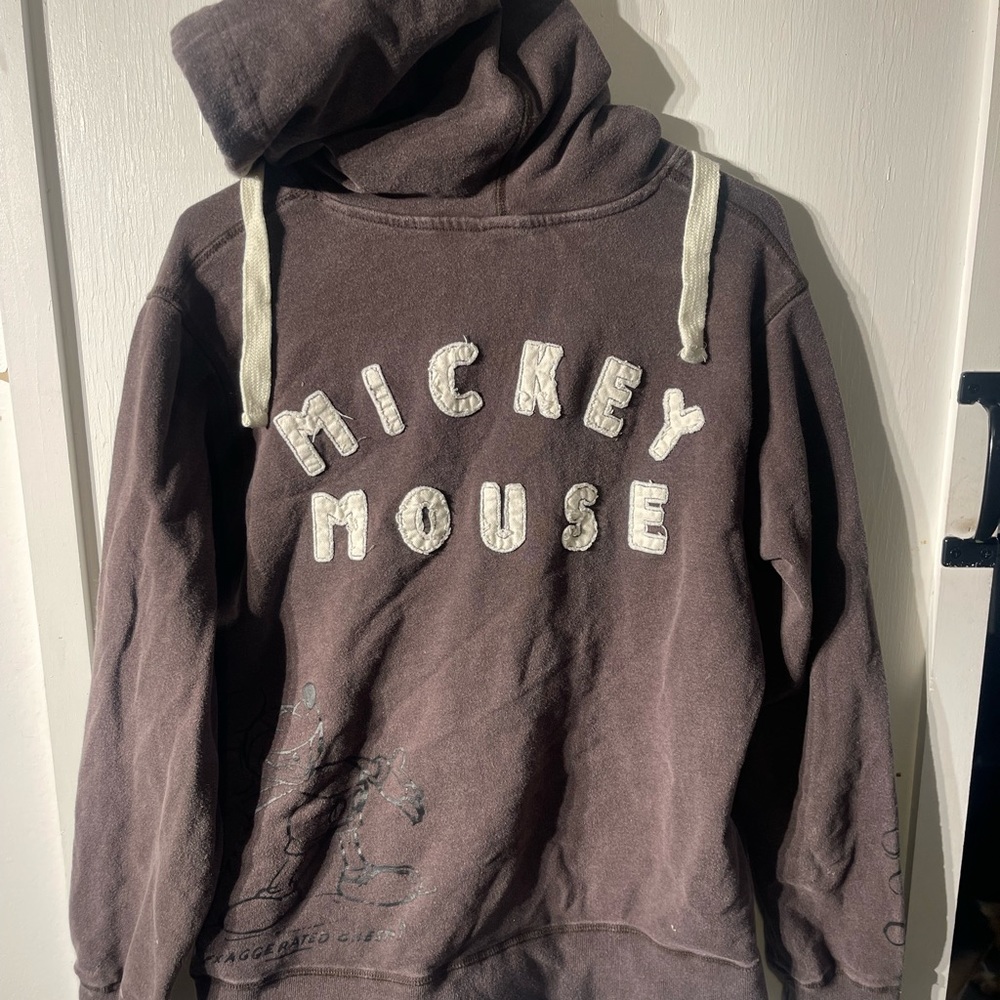 Vintage Disney Mickey Mouse Medium Zip Up Jacket